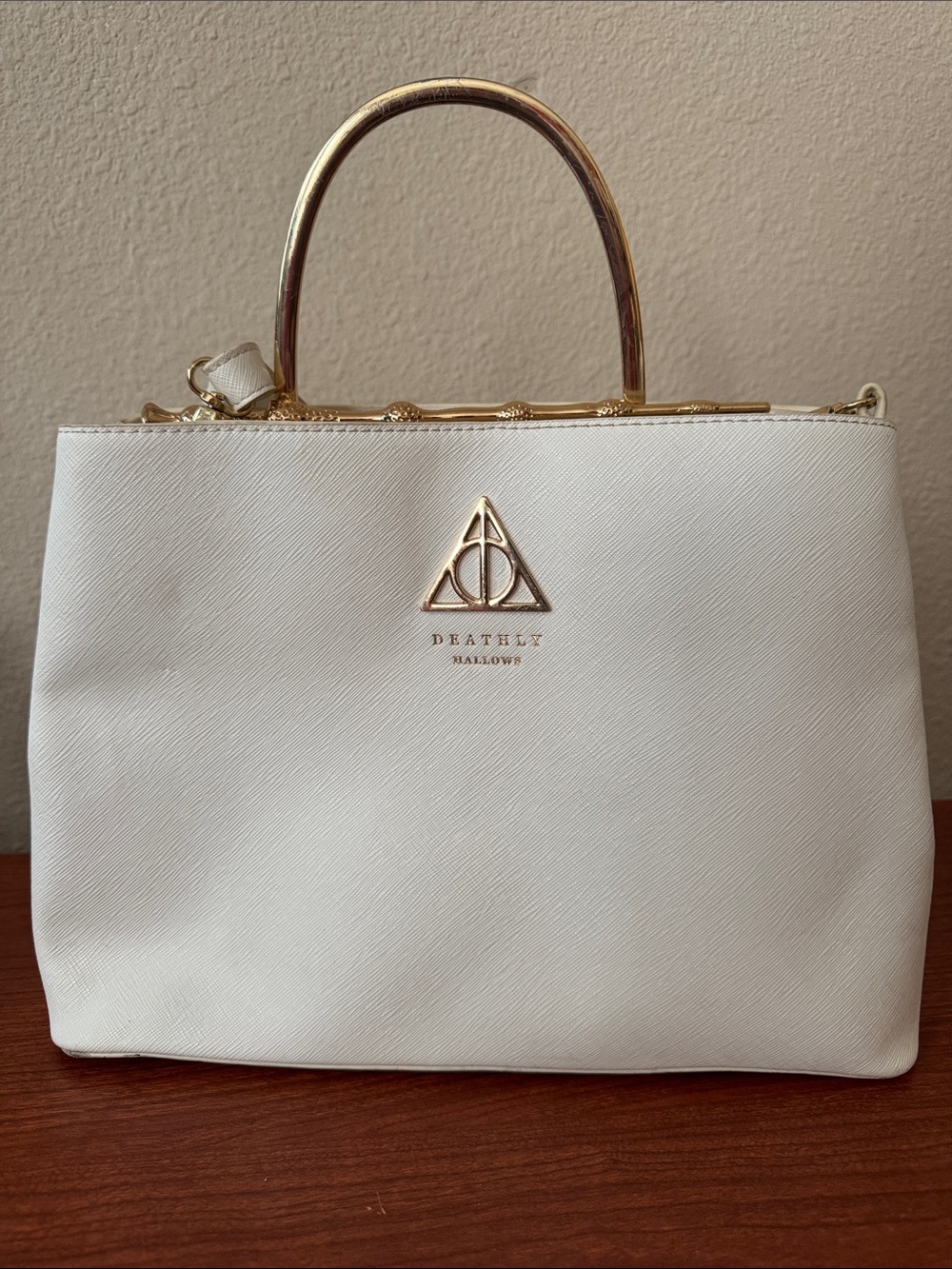 Deathly Hallows Loungefly Harry Potter White Gold